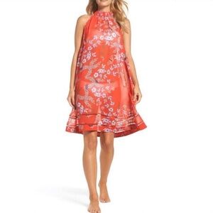 NEW Ted Baker Kyoto Maddox Cover Up Red Halter Size M
